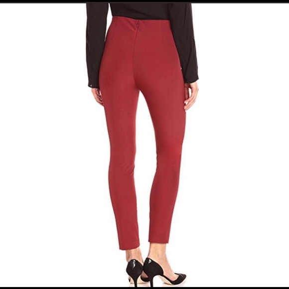 Theory Navalane pant. NWT. Size 0. Black cherry. - Picture 2 of 3